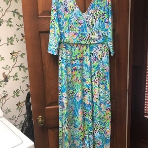 Lilly Pulitzer Maxi Dress Gloria. Size L